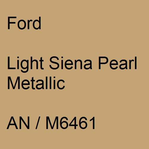 Ford, Light Siena Pearl Metallic, AN / M6461.